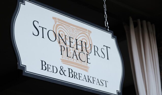 Stonehurst Place exterior sign