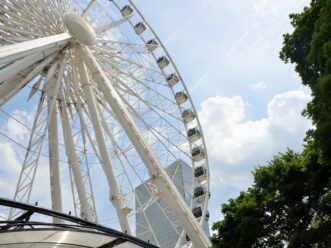 The SkyView Ferris wheel in Atlanta